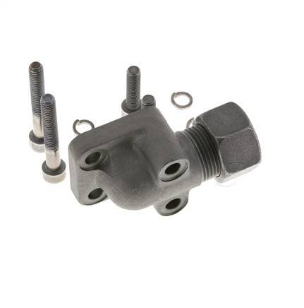 LK 35 Codo brida de bomba Fundición maleable con 15L (M22x1,5)