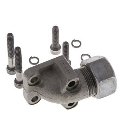 LK 35 Codo brida de bomba Fundición maleable con 18L (M26x1,5)