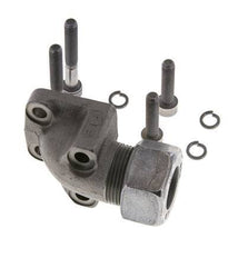 LK 35 Codo brida de bomba Fundición maleable con 18L (M26x1,5)