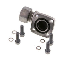LK 40 Codo brida de bomba Fundición maleable con 15L (M22x1,5)