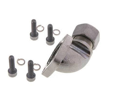LK 40 Codo brida de bomba Fundición maleable con 15L (M22x1,5)