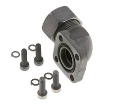 LK 40 Codo brida de bomba Fundición maleable con 22L (M30x2)