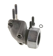LK 40 Codo Brida de bomba Fundición maleable con 28L (M36x2)