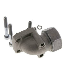 LK 55 Codo brida de bomba Fundición maleable con 35L (M45x2)
