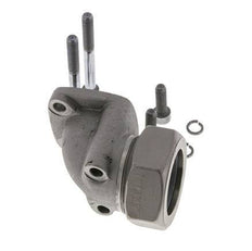 LK 55 Codo brida de bomba Fundición maleable con 42L (M52x2)