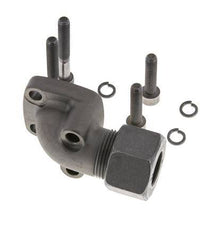 LK 35 Codo brida de bomba Fundición maleable con 16S (M24x1,5)