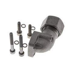 LK 35 Codo Brida de bomba Fundición maleable con 20S (M30x2)