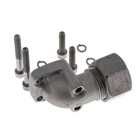 LK 35 Codo Brida de bomba Fundición maleable con 20S (M30x2)