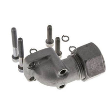 LK 35 Codo Brida de bomba Fundición maleable con 20S (M30x2)