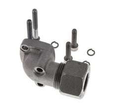 LK 35 Codo Brida de bomba Fundición maleable con 20S (M30x2)