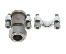 Brida 3/4'' SAE 3000 PSI Acero con 22L (M30x2) ISO 6162-1