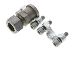 Brida 3/4'' SAE 3000 PSI Acero con 22L (M30x2) ISO 6162-1