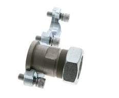 Brida SAE de 1-1/2'' 3000 PSI de acero con 42L (M52x2) ISO 6162-1