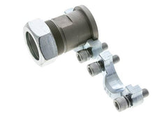 Brida SAE de 1-1/2'' 3000 PSI de acero con 42L (M52x2) ISO 6162-1