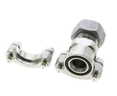Brida de 1'' SAE 3000 PSI de acero con 25S (M36x2) ISO 6162-1