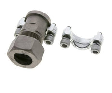 Brida de 1'' SAE 3000 PSI de acero con 30S (M42x2) ISO 6162-1