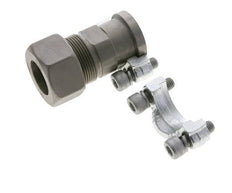 Brida de 1'' SAE 3000 PSI de acero con 30S (M42x2) ISO 6162-1