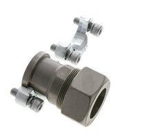Brida SAE 1-1/4'' Acero 3000 PSI con 38S (M52x2) ISO 6162-1