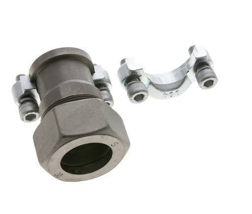 Brida SAE 1-1/4'' Acero 3000 PSI con 38S (M52x2) ISO 6162-1