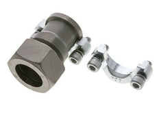 Brida SAE 1-1/4'' Acero 3000 PSI con 38S (M52x2) ISO 6162-1
