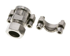 Brida SAE de 1'' 3000 PSI de acero inoxidable con 28L (M36x2) ISO 6162-1