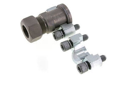 Brida SAE de 1-1/4'' de acero de 6000 PSI con 30S (M42x2) ISO 6162-2