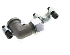 Codo 3/4'' Brida SAE 3000 PSI Acero con 20S (M30x2) ISO 6162-1
