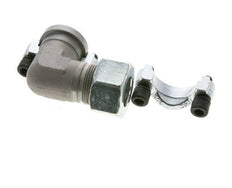 1'' Codo SAE Brida 3000 PSI Acero con 25S (M36x2) ISO 6162-1