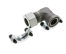 Codo de 1-1/4'' Brida SAE 3000 PSI Acero con 30S (M42x2) ISO 6162-1