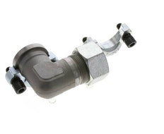 Codo de 1-1/4'' Brida SAE 3000 PSI Acero con 30S (M42x2) ISO 6162-1