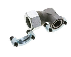 Codo de 1-1/4'' Brida SAE 3000 PSI Acero con 38S (M52x2) ISO 6162-1