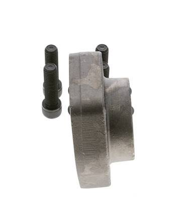2'' SAE Flange 3000 PSI Plain Steel with G1-1/2'' Female Threads ISO 6162-1