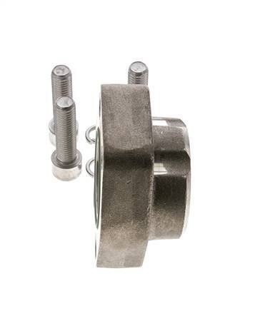 1-1/2'' SAE Flange 3000 PSI Stainless Steel with G1-1/2'' Female Threads ISO 6162-1