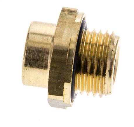 ABC Nl Straight connector T6x1 M16x1.5 - 90106016 [2 Pieces]