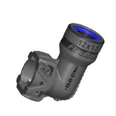 90deg ABC Push-In Connector Regular 6X1.0 - 90306005 [2 Pieces]