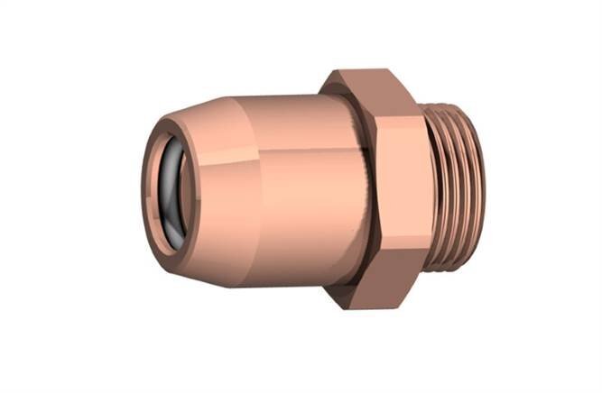 Conector recto T 8X1,0 D M10X1,0 - 6237230 [2 Piezas]