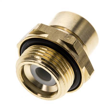 ABC Nl Straight connector T10x1 M22x1.5 - 90110022