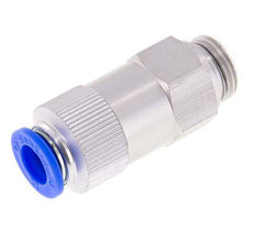 Válvula de retención de 12mm y G1/2'' macho de aluminio 0.2-10bar (3-145psi) con rosca para manguera