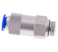 Válvula de retención de 12mm y G1/2'' macho de aluminio 0.2-10bar (3-145psi) con rosca para manguera
