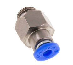 Racor rápido de 4 mm y G1/8'' macho con cierre automático de latón/PBT 0-10bar (0-145psi) [2 piezas]
