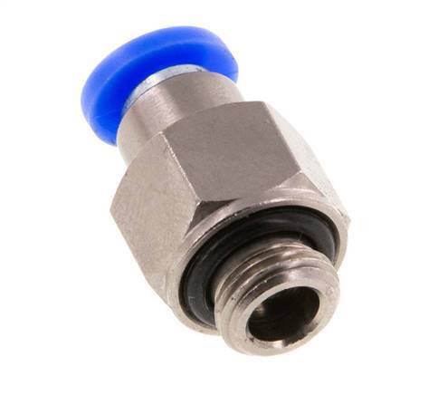 Racor rápido de 4 mm y G1/8'' macho con cierre automático de latón/PBT 0-10bar (0-145psi) [2 piezas]
