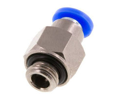 Racor rápido de 4 mm y G1/8'' macho con cierre automático de latón/PBT 0-10bar (0-145psi) [2 piezas]