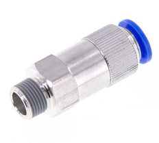 Válvula de retención de 12mm y R3/8'' macho de aluminio 0.2-10bar (3-145psi) con rosca para manguera