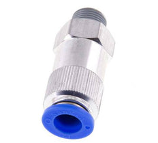 Válvula de retención de 12mm y R3/8'' macho de aluminio 0.2-10bar (3-145psi) con rosca para manguera