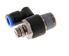 Silenciador de control de flujo Meter-Out Giratorio 10 mm - R1/2'' Latón/PA 66