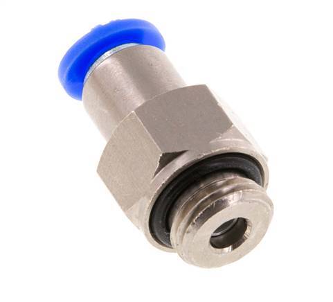 Válvula de retención a presión de 6mm y G1/4'' macho de latón/PBT 0,2-10bar (3-145psi) con rosca para manguera