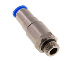 Junta giratoria rápida de 10mm y G3/8'' Roscas macho de latón niquelado/PBT NBR Giratorio