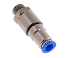 Junta giratoria rápida de 10mm y G3/8'' Roscas macho de latón niquelado/PBT NBR Giratorio