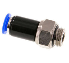 Junta giratoria de 10mm y G3/8'' Roscas macho de latón niquelado/PBT NBR Giratorio