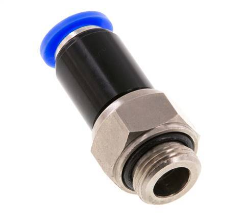 Junta giratoria de 10mm y G3/8'' Roscas macho de latón niquelado/PBT NBR Giratorio